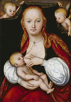 The Virgin and Child, undated | Lucas Cranach | Giclée Canvas Print
