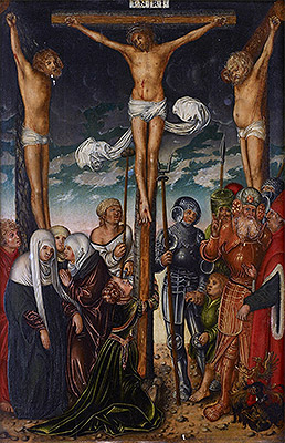 The Crucifixion, n.d. | Lucas Cranach | Giclée Canvas Print