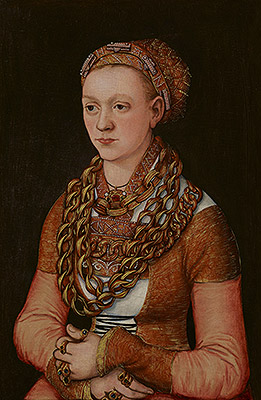Porträt von Anna Buchner, c.1518/20 | Lucas Cranach