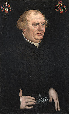 Porträt eines Mannes (Johann Feige), 1524 | Lucas Cranach
