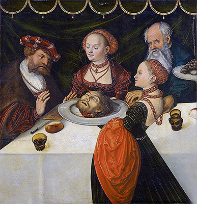 Das Gastmahl des Herodes, 1539 | Lucas Cranach
