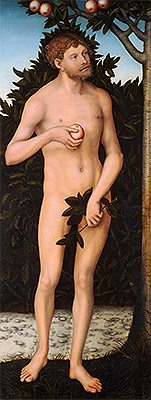 Adam, c.1537 | Lucas Cranach