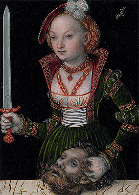 Judith and Holofernes, n.d. | Lucas Cranach | Giclée Leinwand Kunstdruck