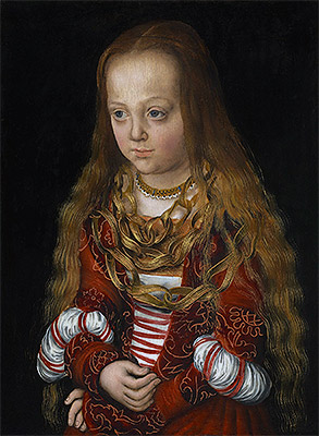 Eine Prinzessin von Sachsen, c.1517 | Lucas Cranach