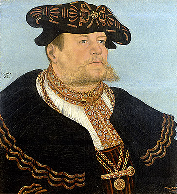 Portrait of the Chancellor Gregor Bruck, 1533 | Lucas Cranach | Giclée Canvas Print