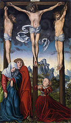 Christ Crucified between the Two Thieves, c.1515/20 | Lucas Cranach | Giclée Canvas Print