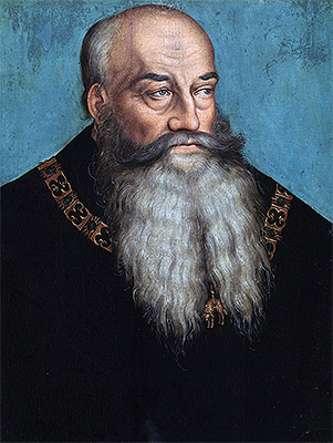 Portrait of Georg (the Bearded), Duke of Saxony, c.1534/37 | Lucas Cranach