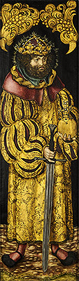 Der heilige Stephan, König von Ungarn, c.1510 | Lucas Cranach