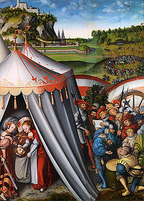 The Death of Holofernes, 1531 | Lucas Cranach | Giclée Leinwand Kunstdruck