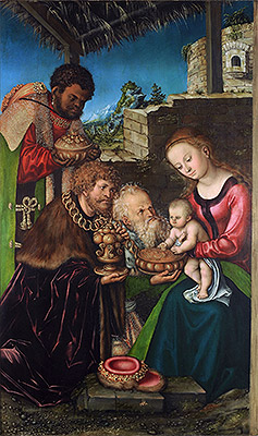 Die Anbetung der Magier, c.1513/16 | Lucas Cranach
