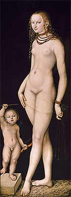 Venus und Amor, c.1530 | Lucas Cranach