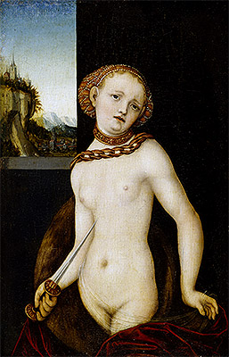 Lucretia, 1530 | Lucas Cranach
