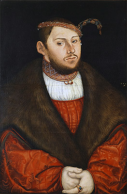 Prince-Elector Johann Friedrich of Saxony, 1526 | Lucas Cranach | Giclée Canvas Print