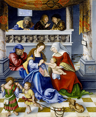 Das Altarbild der Heiligen Sippe, 1509 | Lucas Cranach