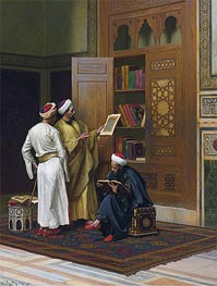 The Scholars | Ludwig Deutsch | Painting Reproduction