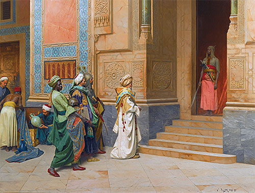 The Offering, 1897 | Ludwig Deutsch | Giclée Canvas Print