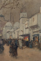 The Street of Nations, at the Universal Exhibition of 1900, 1900 | Luigi Loir