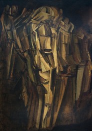 Nude (Study), Sad Young Man in a Train, c.1911/12 | Marcel Duchamp