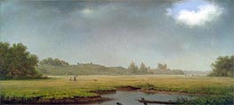 Cloudy Day, Rhode Island, 1861 by Martin Johnson Heade | Canvas Print