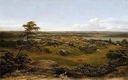 Martin Johnson Heade | Rocks in New England, 1855 | Giclée Canvas Print