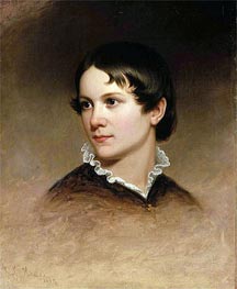 Mary Rebecca Clark, 1857 by Martin Johnson Heade | Canvas Print