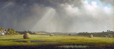 Newburyport Meadows, c.1876/81 | Martin Johnson Heade | Giclée Canvas Print