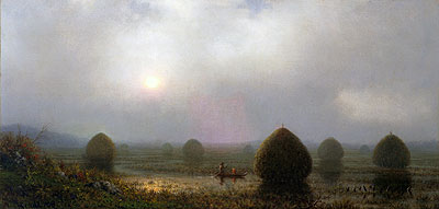 The Great Swamp, 1868 | Martin Johnson Heade | Giclée Canvas Print