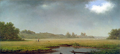 Cloudy Day, Rhode Island, 1861 | Martin Johnson Heade | Giclée Canvas Print