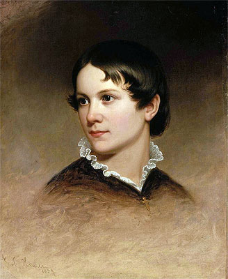 Mary Rebecca Clark, 1857 | Martin Johnson Heade | Giclée Leinwand Kunstdruck