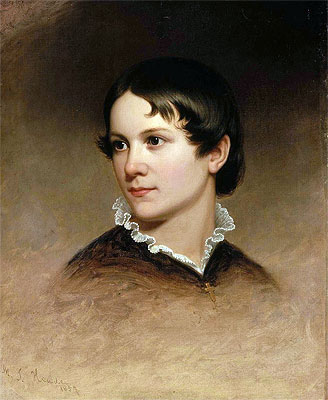 Mary Rebecca Clark, 1857 | Martin Johnson Heade
