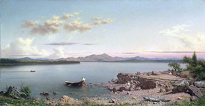 Lake George, 1862 | Martin Johnson Heade | Giclée Leinwand Kunstdruck