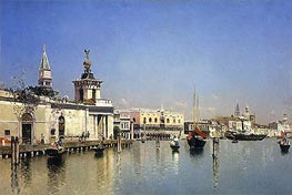 A View of Venice, undated by Martin Rico y Ortega | Canvas Print