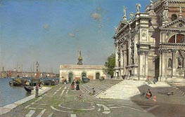 Santa Maria della Salute, Venice, n.d. von Martin Rico y Ortega | Leinwand Kunstdruck
