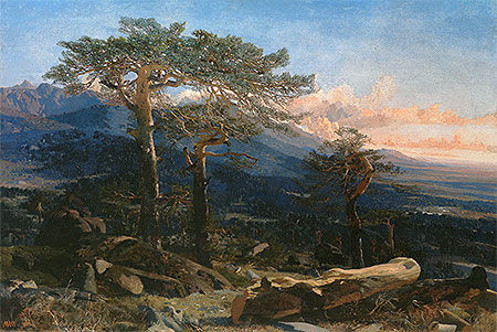 A Landscape of Guadarrama, 1858 | Martin Rico y Ortega