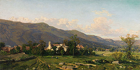 Switzerland Landscape, 1862 | Martin Rico y Ortega