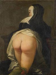 Kneeling Nun (Recto), c.1731 von Martin van Meytens | Leinwand Kunstdruck