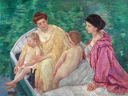 The Bath | Cassatt | Gemälde Reproduktion