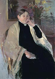 Mrs. Robert S. Cassatt (The Artist's Mother) | Cassatt | Gemälde Reproduktion