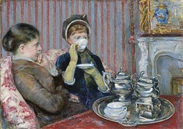 The Tea | Cassatt | Painting Reproduction