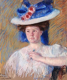 Portrait of Helen Sears | Cassatt | Gemälde Reproduktion