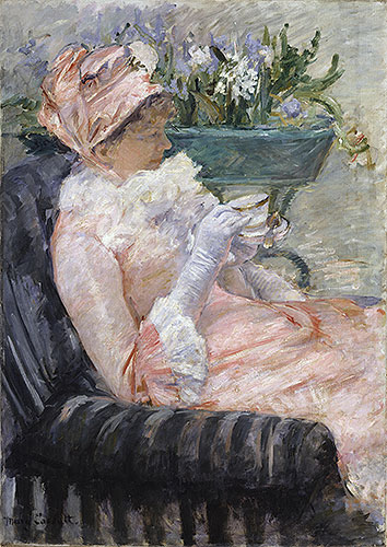 The Cup of Tea, c.1880/81 | Cassatt | Giclée Canvas Print