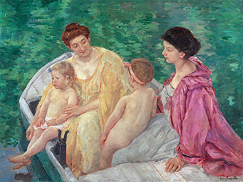 The Bath, c.1895 | Cassatt | Giclée Leinwand Kunstdruck