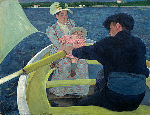 Cassatt | The Boating Party, c.1893/94 | Giclée Canvas Print