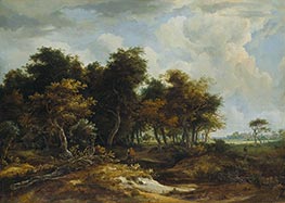 Meindert Hobbema | Entrance to the Forest | Giclée Canvas Print