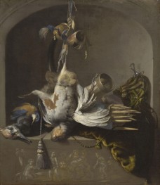 Still Life with Birds, n.d. by Melchior d'Hondecoeter | Giclée Canvas Print