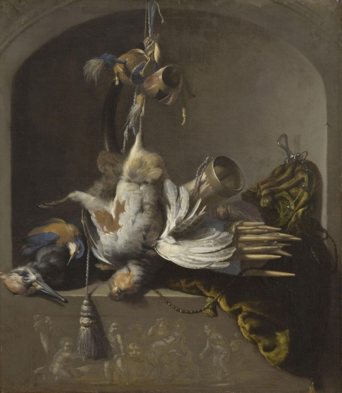 Still Life with Birds, n.d. | Melchior d'Hondecoeter | Giclée Canvas Print
