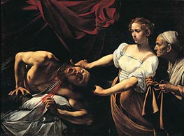 Judith Beheading Holofernes, c.1599/00 by Caravaggio | Canvas Print