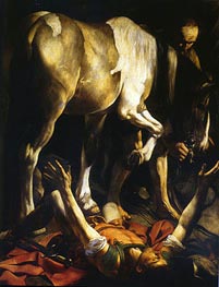 Caravaggio | The Conversion of Saint Paul, c.1600/01 by | Giclée Canvas Print