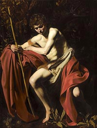 Caravaggio | Saint John the Baptist | Giclée Canvas Print
