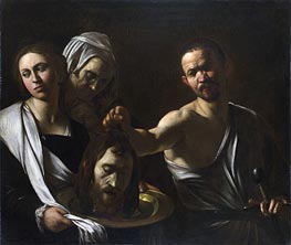 Salome Receives the Head of John the Baptist | Caravaggio | Painting Reproduction